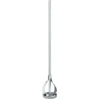 1 Agitador/batidor Galvanizado Para Pintura Y Laca Con Vástago Hexagonal O Redondo Para Usar Con Un Taladro.