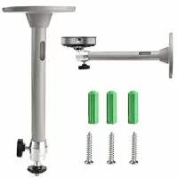 Soporte De Techo Para Proyector, Soporte De Techo Ajustable Para Proyector, Soporte De Pared, Soporte De Techo Universal, Soporte De Pared Universal De Aluminio Para Proyectores (plateado)