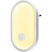 Lámpara De Noche Led Enchufable Con Control Táctil, Lámpara Nocturna Con Sensor Crepuscular Y Brillo Ajustable, Luz Nocturna Infantil Para La Habitación Del Bebé, Escalera, Pasillo, Cocina.