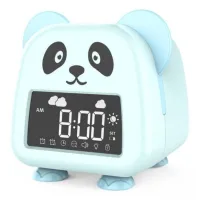 Reloj Despertador Infantil, Entrenador De Sueño Para Niños Con Luz Nocturna Integrada, Batería De Litio Recargable De 1200 Mah, Temporizador De Siesta, Reloj Despertador Con Luz Para Habitaciones De N