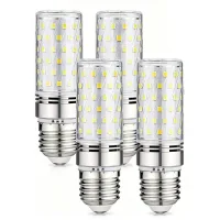 Bombilla Led E27 Blanco Frío 6000k 1600lm, Bombillas Led De 16w Equivalentes A Una Lámpara Halógena De 150w, Ca 220-240v, No Regulable, Base De Rosca Grande E27, Paquete De 4 [clase Energética F]