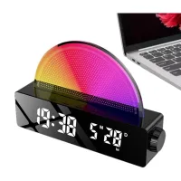 Reloj Despertador Electrónico Para Niños - Simulación De Amanecer - Reloj Despertador Inteligente - Reloj Despertador Para Dormitorio - Pantalla Multicolor Para Personas Con Sueño Profundo