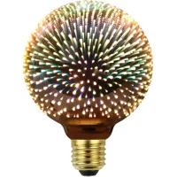Bombilla Led Edison 3d Firework 4w 220-240v E27 Bombillas Decorativas Especiales Para Árboles De Navidad (g95) [clase Energética G]