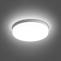 Lámpara De Techo Led Redonda De 6500k, 24w/2000lm/ip20 Resistente Al Agua, Ultradelgada, Moderna, Sencilla, Inalámbrica, Para Baño, Dormitorio, Sala De Estar, Pasillo, Cocina, Oficina.