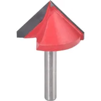Fresa De Ranura En V Para Carpintería, Vástago De 6,35 Mm (1/4"), Fresa Para Chaflanes