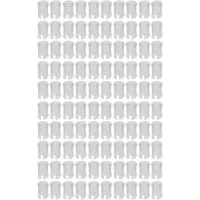 Paquete De 100 Tapas Para Led, Cubierta Protectora Para Led, Soporte De 5 Mm, Soporte Con Clip Transparente
