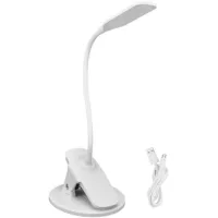 Lámpara De Escritorio Inteligente Para La Protección Ocular, Lámpara De Lectura Plegable Para La Noche, Alimentada Por Usb, Lámpara Con Pinza, Lámpara Para Dormitorio De Estudiantes.
