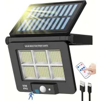 Luces Solares Impermeables Para Jardín, Luces Solares Para Exteriores, Farolas Solares, Farolas Solares Con Inducción De 3 Modos