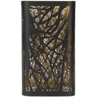 Elegante Pantalla De Lámpara Con Pantalla De Hierro Forjado Extraíble Para Portalámparas E27/e26.