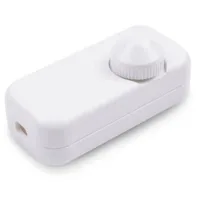 Regulador De Intensidad Ajustable Para Lámparas Led Incandescentes Regulables De 1w A 150w, Encendido/apagado, Ca 220–240v, Conmutación En Línea/intermedia, Interruptor Silencioso Independiente De 1w