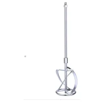 Varilla Agitadora Para Mezcladoras De Pintura Y Mortero. Longitud 58 Cm, Diámetro 120 Mm, Rosca M14 Para Mezclas Homogéneas.