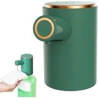 Dispensador Automático De Jabón Con Sensor Infrarrojo, Función De Carga Usb, Dispensador De Jabón En Espuma Resistente Al Agua (ipx4) Para Baño, Cocina Y Hotel (verde).