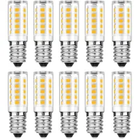 Paquete De 10 Bombillas Led E14 – Blanco Frío (6000 K) – 5 W – Equivalente A Una Bombilla Incandescente De 50 W – 500 Lm – No Regulables