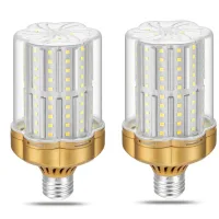 Bombilla Led E27 De 30 W, Luz Blanca Fría 6000 K (equivalente A Una Bombilla Incandescente De 250 W), 3500 Lm, No Regulable, Sin Parpadeo, Paquete De 2 Unidades.