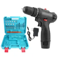 Taladro/atornillador Con Batería De Litio De 12 V, Destornillador Inalámbrico Para Electrodomésticos.