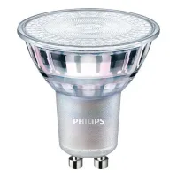Foco Led Gu10 De 50 W, Luz Blanca Cálida, Cristal, Paquete De 2