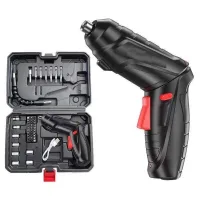 Juego De Mini Destornilladores Eléctricos De 3,6 V, Batería De Litio Recargable, Taladro Atornillador Inalámbrico Usb, Juego De Herramientas Multifuncionales Para Bricolaje.