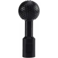 Herramienta De Grabado De Ranuras De Madera Con Bola De 14 Mm, Fresa Rotativa De Bola, Lima Rotativa De Bola De Acero Para Taladrar Y Rectificar, Pulir Y Grabar, Color Negro.
