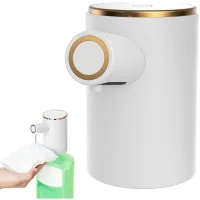 Dispensador Automático De Jabón Con Sensor Infrarrojo, Función De Carga Usb, Dispensador De Jabón En Espuma Resistente Al Agua (ipx4) Para Baño, Cocina Y Hotel (blanco).