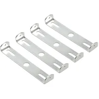 [4 Piezas] Soporte De Montaje Para Luminaria De Techo De 115 Mm, Accesorios Para Lámparas Colgantes, Placa Base Para Luminaria De Techo, Placas Para Lámparas De Techo, Soportes Para Placas Y Accesorio