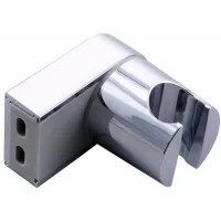 Soporte Para Cabezal De Ducha, Soporte De Pared Para Ducha Con Tornillos, Soporte Deslizante Ajustable De Montaje En Pared De Abs Cromado Pulido (plateado)