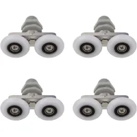 Rodillos Para Puerta De Ducha Doble, Rodillos Para Puerta De Ducha, Rodillos Para Puerta De Ducha Corredera, Rodillo De Repuesto Para Ducha De Baño, Repuestos Para Baño, 23 Mm