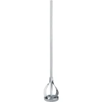 1 Agitador/batidor Galvanizado Para Pintura Y Laca Con Vástago Hexagonal O Redondo Para Usar Con Un Taladro.