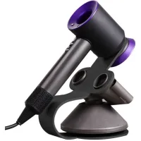 Soporte Para Secador De Pelo Dyson Supersonic, Soporte De Aluminio, Negro.