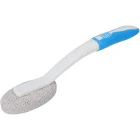 Cepillo De Limpieza De Piedra Pómez, Cepillo De Limpieza Con Mango, Cabezal Flexible, Antigoteo, Piedra Pómez Para Inodoro Con Mango