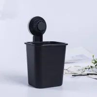 Soporte De Pared Con Ventosa Para Cepillos De Dientes, Ideal Para Baño, Ducha, Maquinilla De Afeitar, Cepillos De Dientes Eléctricos/a Pilas Y Organizador De Pasta De Dientes. No Requiere Taladro Ni C