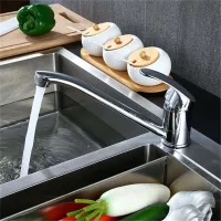 Grifo De Cocina De Aleación De Zinc, Agua Blanda, Galvanizado, Accesorios Completos.