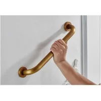 Barra De Seguridad Retro De Cobre Para Baño, Bañera, Ducha, Inodoro, Toallero De Pared De 30 Cm