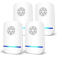 Repelente Ultrasónico Para Ratones, Paquete De 4 Unidades, Antiratas, Silencioso, No Tóxico, Eficaz Contra Ratones Y Ratas, Sin Radiación.