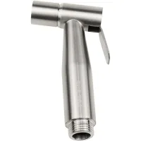 Rociador De Bidé De Acero Inoxidable Para Inodoro, Rociador Para Pañales, Rociador De Bidé Manual Para Higiene Personal, Ducha, Baño, Inodoro - Plateado