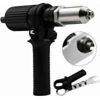 Adaptador De Tuerca De Inserción Rápida, Adaptador De Taladro Eléctrico, Remachadora, Herramienta De Remachado Inalámbrica