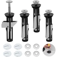 Tornillos De Acero Inoxidable Para Asiento De Inodoro - Kit De Repuesto De 4 Tornillos