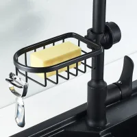 Jabonera Para Barra De Ducha De 2 Piezas, Soporte Para Jabón De Ducha, Estante De Ducha Sin Taladrar Con Gancho, Cesta De Ducha, Soporte Para Jabón, Organizador De Esponjas De Ducha Para Barras De 16