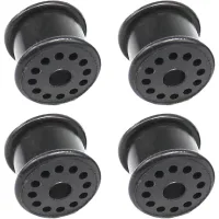 Juego De 4 Juntas Para Varillaje De Cambio De Marchas Para Ford Fiesta, Varillaje De Cambio Manual De Plástico Portátil, Negro, Resistente Al Desgaste, Funda De Goma Para Ford Fiesta Focus 4s6p7412aa