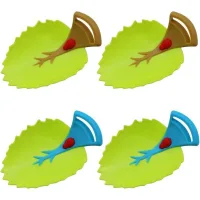 Piezas De Extensor De Grifo De Agua, Extensor De Grifo De Agua En Forma De Hoja, Extensor De Manija De Lavabo, Extensión De Grifo Para Niños Pequeños Y Niños Que Se Lavan Las Manos