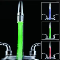Boquilla De Grifo Con Luz Led Para Fregadero/lavadero Con Sonda De Temperatura Y Aireador.