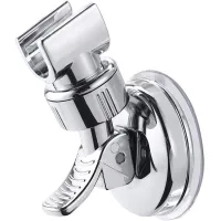 Soporte Para Cabezal De Ducha Ajustable Y Extraíble Con Ventosa, Reutilizable, Sin Necesidad De Taladrar, Resistente Al Agua.
