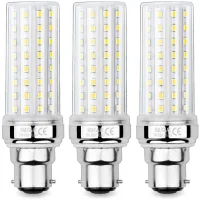 Bombillas Led Tipo Maíz De 20 W, Equivalentes A Bombillas Incandescentes De 150 W, 2300 Lúmenes, Luz Blanca Cálida De 3000 K, Casquillo B22, Paquete De 3 Unidades Npterbl