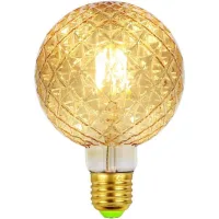 Bombillas Led Vintage Con Filamento Retro, 4w, 220/240v, E27, Bombilla Decorativa, Cristal G95