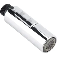 Cabezal Rociador Para Grifo De Cocina, Rociador Para Grifo, Rociador Para Fregadero De Cocina - Boquilla De Ducha De Repuesto G1/2 Duradera, Chapada En Plata, Para Cocina Y Baño.