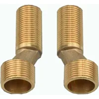 Grifería De Ducha/bañera Offset Connect, Reductor Angular De Latón, Brazo Giratorio Ajustable, Offset Connect 1/2" 3/4", Offset Connect 2/2" 3/4", Dorado