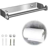 Soporte Para Toallas De Papel De Acero Inoxidable, Dispensador De Toallas De Papel Sopalin Para Montaje En Pared, Soporte Para Toallas De Papel Para Baños Y Aseos.