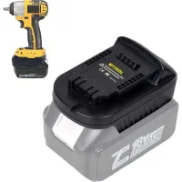 El Adaptador De Batería Mt20dl Es Compatible Con Baterías De Litio Makita De 18 V Y Se Puede Adaptar Para Usar Baterías De Litio Dewalt De 18-20 V. Es Compatible Con Herramientas Eléctricas Inalámbric