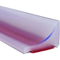 Mampara De Ducha Transparente De 100 Cm – Protección Contra Desbordamientos Para Duchas A Ras De Suelo, Umbral De Ducha De Silicona Autoadhesivo Y Sistema De Fijación Para El Suelo Del Baño.