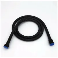 Manguera De Ducha De Acero Inoxidable Negro Mate De 1,5 M De Largo, Manguera De Ducha Universal Con Cable, A Prueba De Explosiones Y De Torsiones.