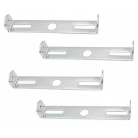 Soporte Para Lámpara De Techo, Accesorio Para Candelabro, Portalámparas De Techo, Accesorios Para Candelabros Y Lámparas De Techo En La Oficina En Casa (plateado), 4 Piezas